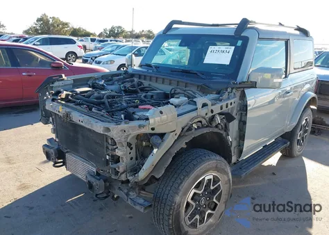 2021 Ford Bronco Outer Banks from USA, damaged, VIN 1FMDE5AHXMLA71548